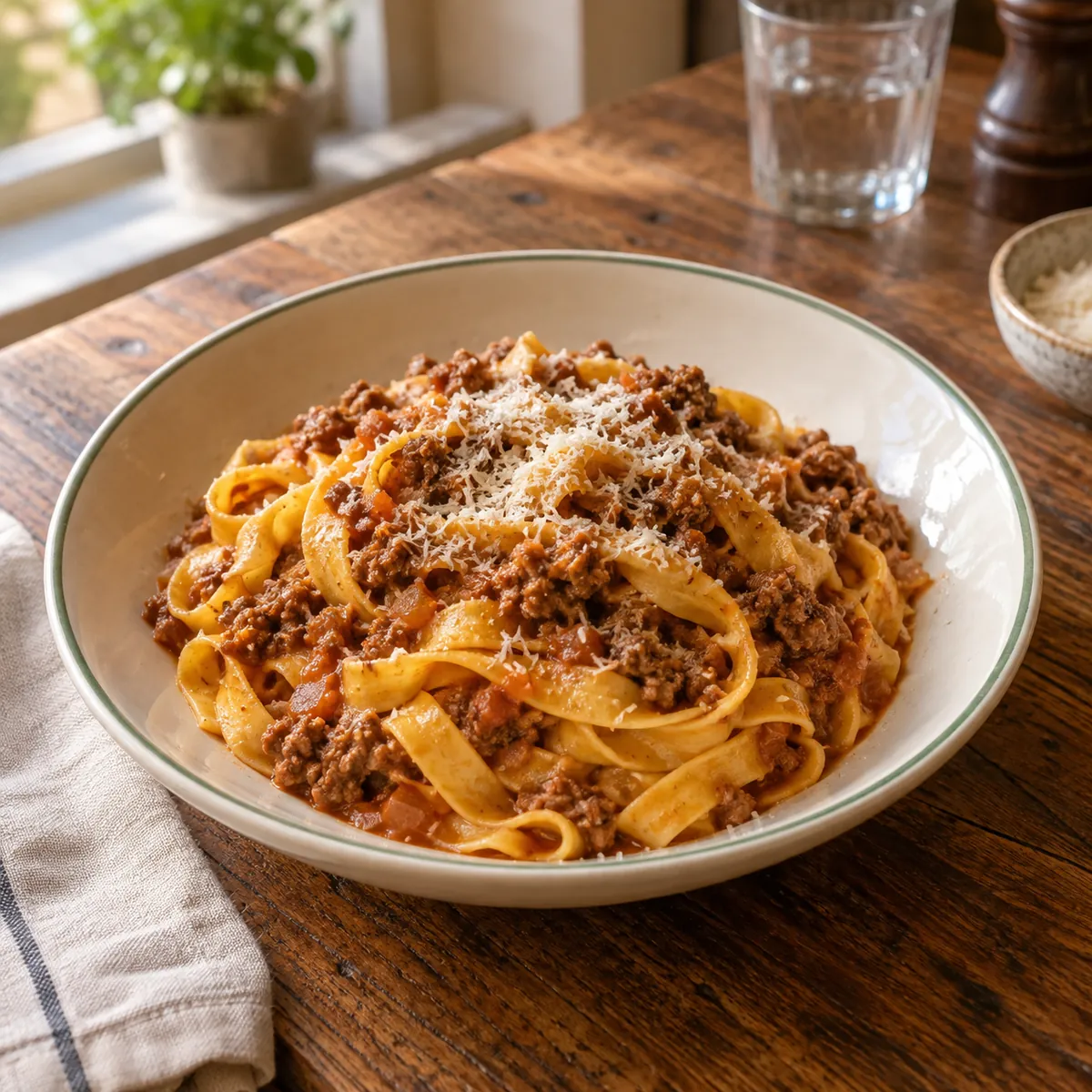 Tagliatelle al ragù